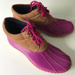 Tommy Hilfiger duck boots